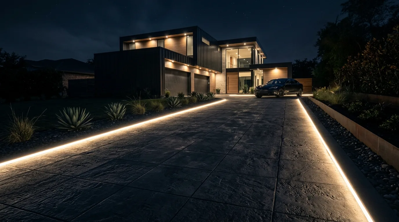 Large Paver Modern Drive